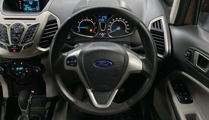 2016 Ford Ecosport TITANIUM 1.5L PETROL AT, Petrol, Automatic, 91,649 km, Steering Wheel Close Up
