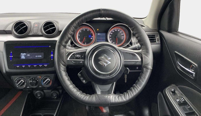 2021 Maruti Swift VXI, Petrol, Manual, 27,342 km, Steering Wheel Close Up