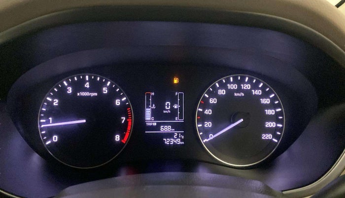 2015 Hyundai Elite i20 SPORTZ 1.2, Petrol, Manual, 72,306 km, Odometer Image