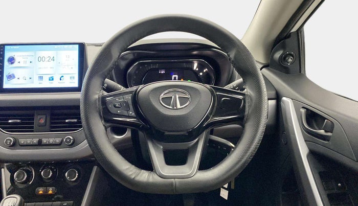 2022 Tata NEXON XM SUNROOF PETROL, Petrol, Manual, 28,608 km, Steering Wheel Close Up