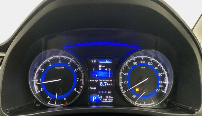2019 Maruti Baleno ZETA CVT PETROL 1.2, Petrol, Automatic, 83,653 km, Odometer Image