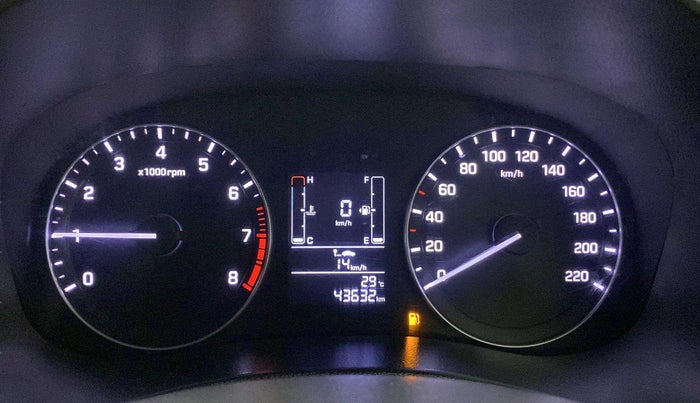 2017 Hyundai Creta E PLUS 1.6 PETROL, Petrol, Manual, 43,623 km, Odometer Image