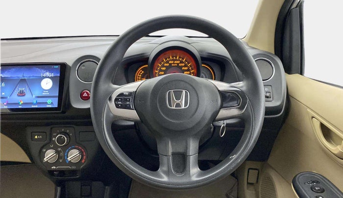 2014 Honda Amaze 1.2L I-VTEC S, Petrol, Manual, 39,557 km, Steering Wheel Close Up