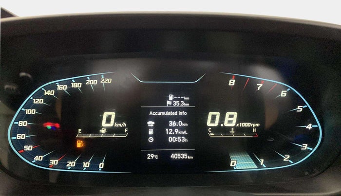 2022 Hyundai NEW I20 ASTA (O) 1.2 MT, Petrol, Manual, 40,473 km, Odometer Image