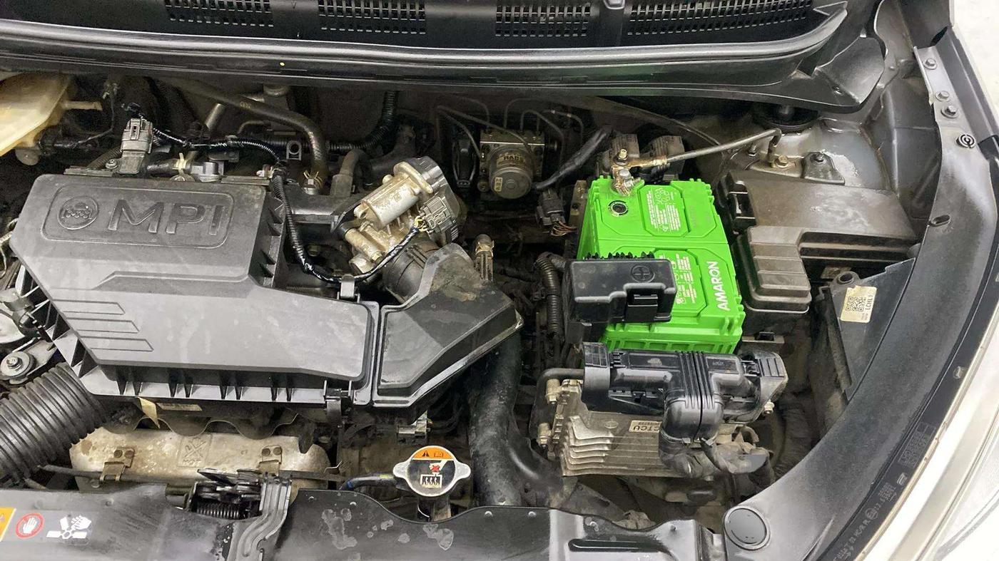 2020 Hyundai NEW SANTRO SPORTZ AMT, Petrol, Automatic, 28,040 km, Engine View - Left