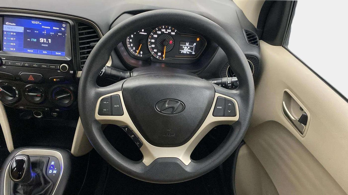 2020 Hyundai NEW SANTRO SPORTZ AMT, Petrol, Automatic, 28,040 km, Steering Wheel Close Up