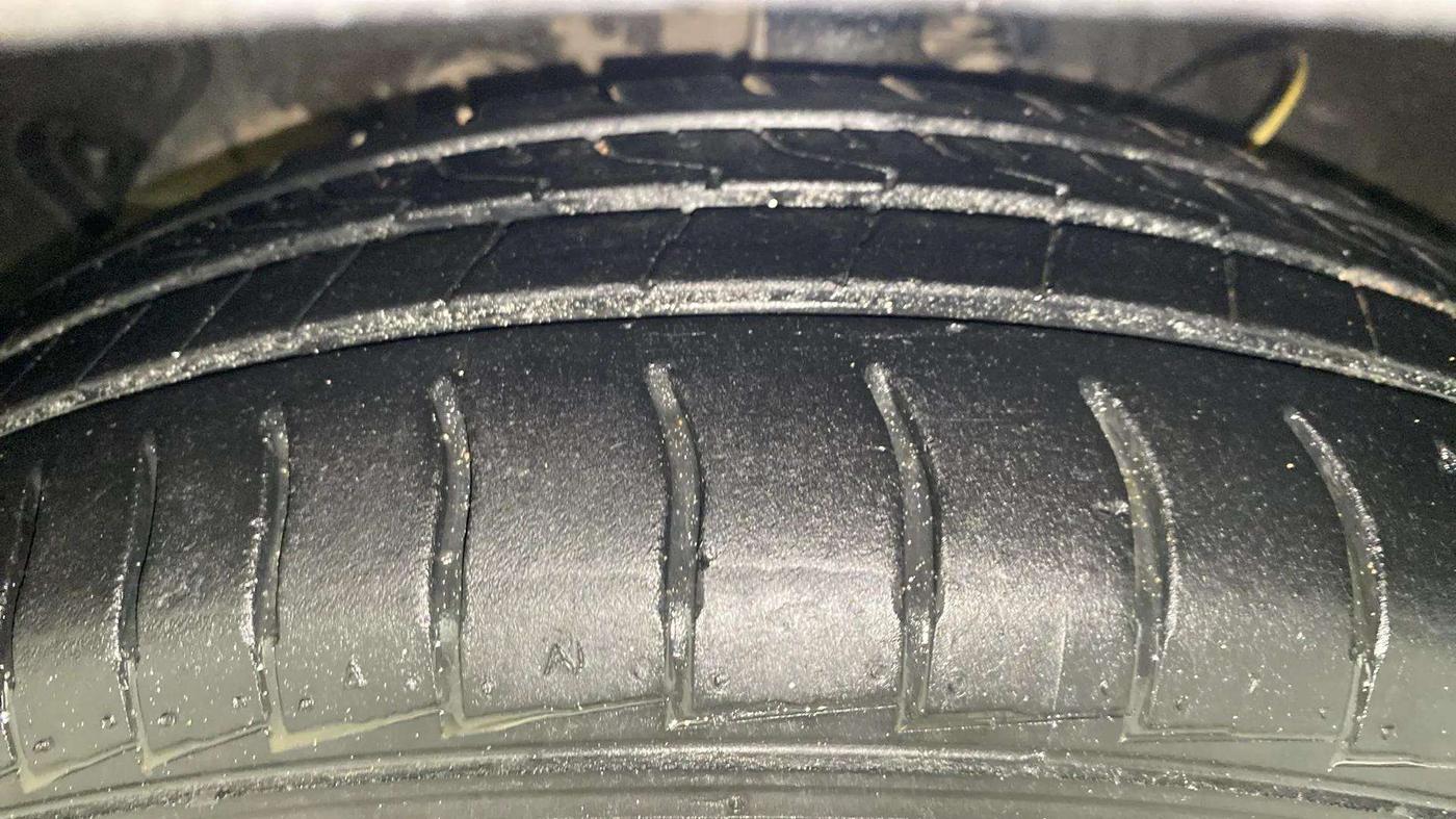 2020 Hyundai NEW SANTRO SPORTZ AMT, Petrol, Automatic, 28,040 km, Left Front Tyre Tread