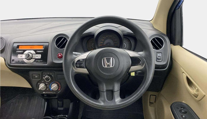 2014 Honda Amaze 1.2L I-VTEC S, Petrol, Manual, 28,593 km, Steering Wheel Close Up