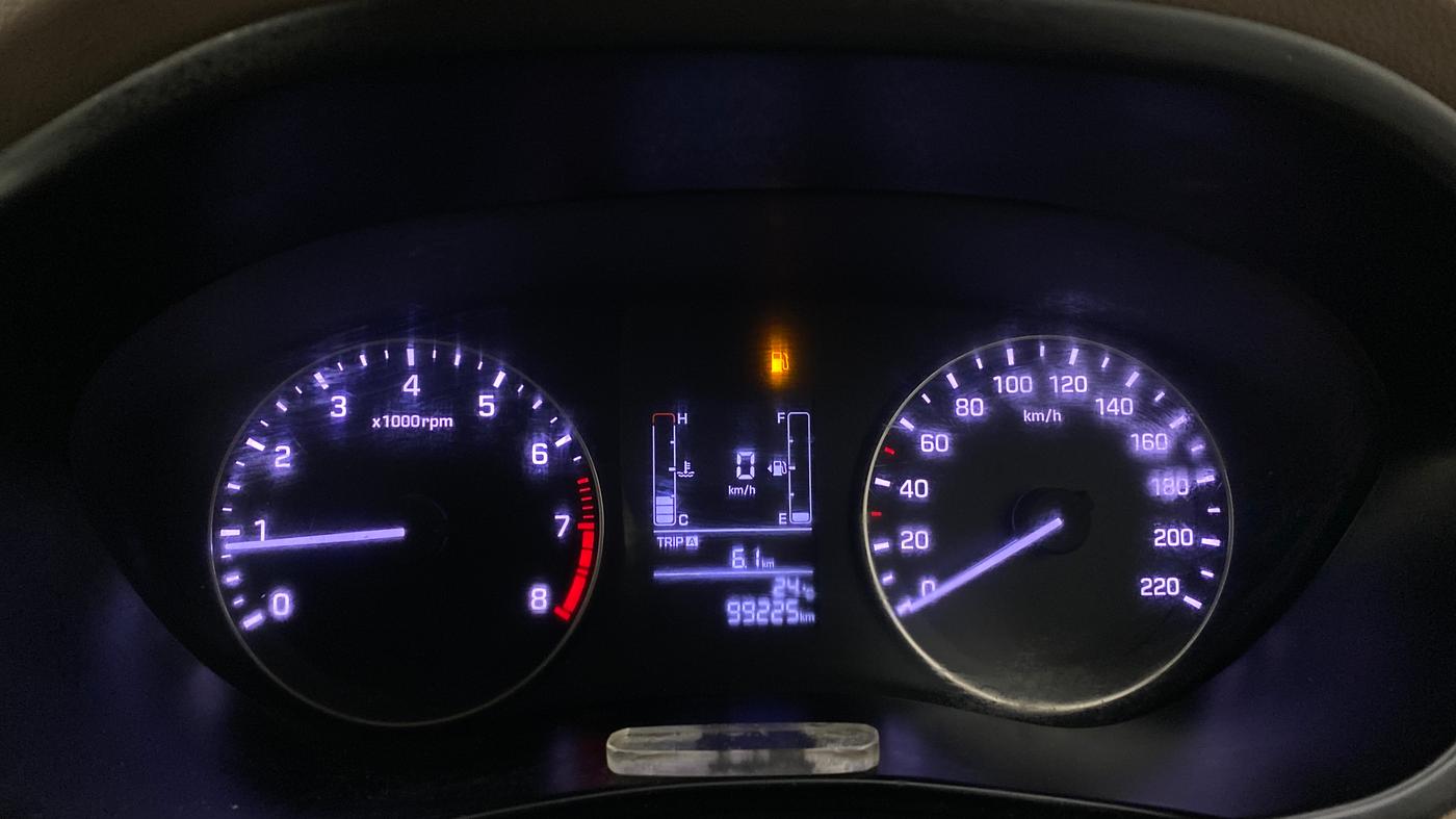 2017 Hyundai Elite i20 MAGNA 1.2, CNG, Manual, 99,224 km, Odometer Image