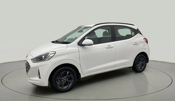 2021 Hyundai GRAND I10 NIOS SPORTZ AMT 1.2 KAPPA VTVT, Petrol, Automatic, 13,215 km, Left Front Diagonal