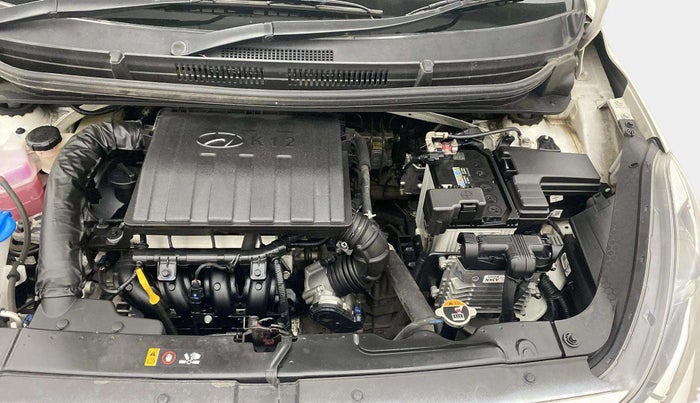 2021 Hyundai GRAND I10 NIOS SPORTZ AMT 1.2 KAPPA VTVT, Petrol, Automatic, 13,215 km, Engine View - Left
