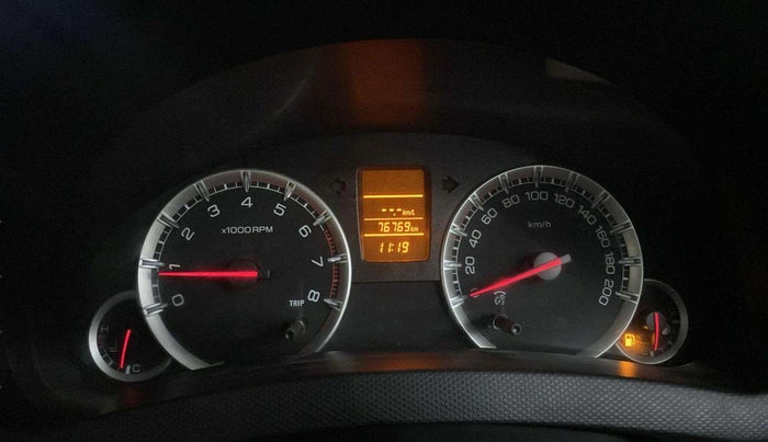 2015 Maruti Swift Dzire VXI, Petrol, Manual, 76,777 km, Odometer Image