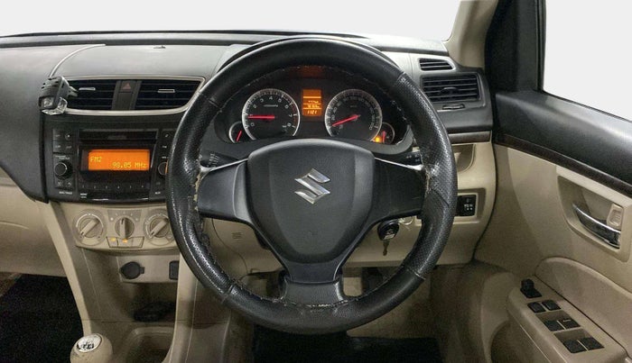 2015 Maruti Swift Dzire VXI, Petrol, Manual, 76,777 km, Steering Wheel Close Up