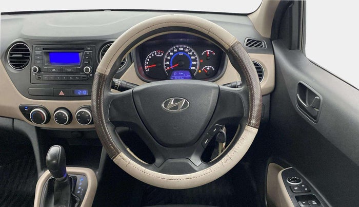 2016 Hyundai Grand i10 MAGNA AT 1.2 KAPPA VTVT, Petrol, Automatic, 32,827 km, Steering Wheel Close Up