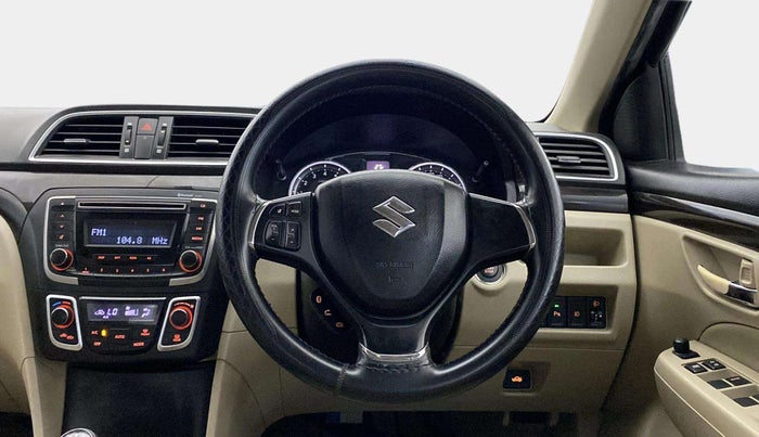 2018 Maruti Ciaz ZETA 1.4  MT PETROL, Petrol, Manual, 54,250 km, Steering Wheel Close Up