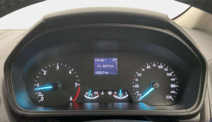 2018 Ford Ecosport TITANIUM 1.5L DIESEL, Diesel, Manual, 1,02,297 km, Odometer Image