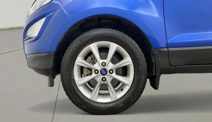 2018 Ford Ecosport TITANIUM 1.5L DIESEL, Diesel, Manual, 1,02,297 km, Left Front Wheel