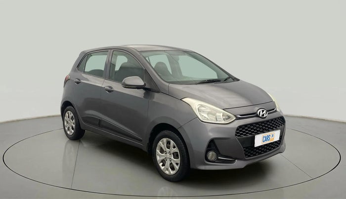 2018 Hyundai Grand i10 SPORTZ 1.2 KAPPA VTVT, Petrol, Manual, 65,281 km, Right Front Diagonal