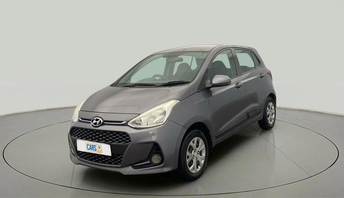 2018 Hyundai Grand i10 SPORTZ 1.2 KAPPA VTVT, Petrol, Manual, 65,281 km, Left Front Diagonal