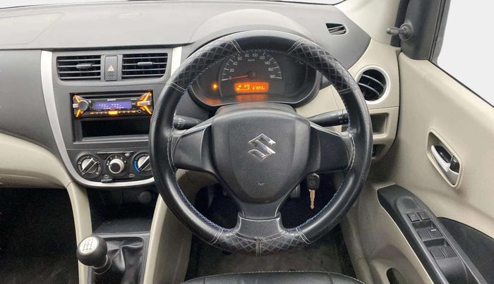 2015 Maruti Celerio VXI, Petrol, Manual, 67,893 km, Steering Wheel Close Up