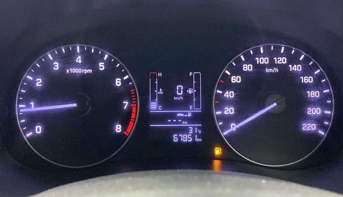 2019 Hyundai Creta EX 1.6 PETROL, Petrol, Manual, 67,832 km, Odometer Image