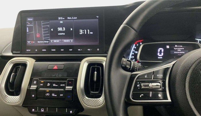 2021 KIA SONET HTX PLUS 1.0 IMT, Petrol, Manual, 37,728 km, Air Conditioner