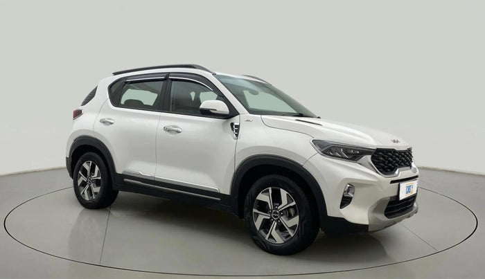 2021 KIA SONET HTX PLUS 1.0 IMT, Petrol, Manual, 37,728 km, Right Front Diagonal