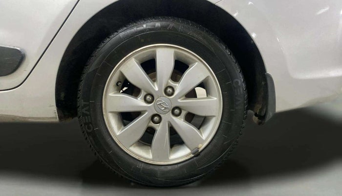 2014 Hyundai Xcent S (O) 1.2, Petrol, Manual, 48,208 km, Left Rear Wheel