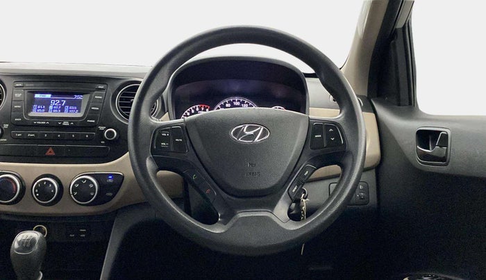 2018 Hyundai Grand i10 MAGNA 1.2 KAPPA VTVT, Petrol, Manual, 11,159 km, Steering Wheel Close Up