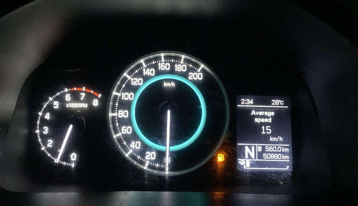 2018 Maruti IGNIS DELTA 1.2 AMT, Petrol, Automatic, 50,934 km, Odometer Image