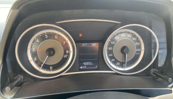 2019 Maruti Dzire ZXI, Petrol, Manual, 46,850 km, Odometer Image
