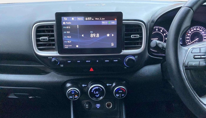 2021 Hyundai VENUE SX 1.0 (O) TURBO, Petrol, Manual, 36,680 km, Air Conditioner