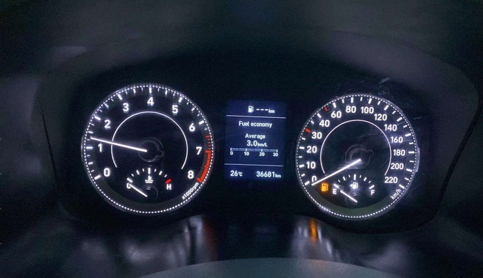 2021 Hyundai VENUE SX 1.0 (O) TURBO, Petrol, Manual, 36,680 km, Odometer Image