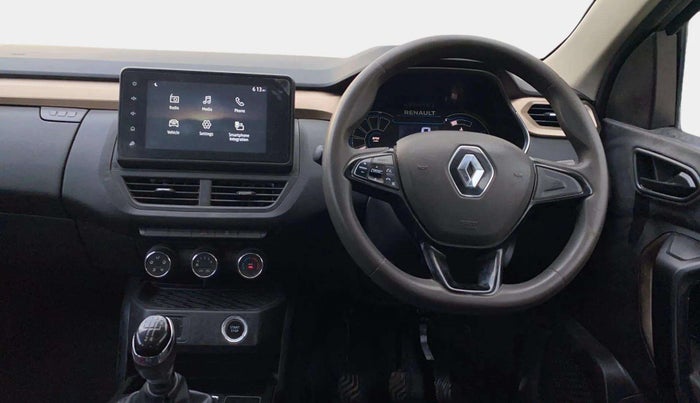 2022 Renault Kiger RXT (O) MT, Petrol, Manual, 74,580 km, Steering Wheel Close Up