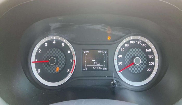 2022 Hyundai AURA S 1.2 CNG, CNG, Manual, 54,771 km, Odometer Image