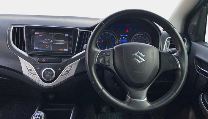 2018 Maruti Baleno ALPHA PETROL 1.2, Petrol, Manual, 67,053 km, Steering Wheel Close Up