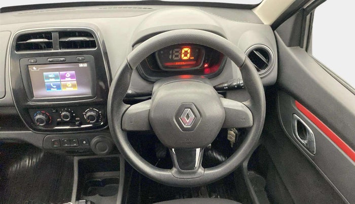 2019 Renault Kwid RXT 1.0 (O), Petrol, Manual, 22,520 km, Steering Wheel Close Up