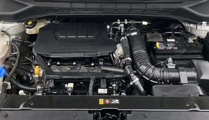 2024 KIA CARENS  PRESTIGE PLUS 1.5 TURBO PETROL IMT 7 STR , Petrol, Manual, 7,516 km, Engine View