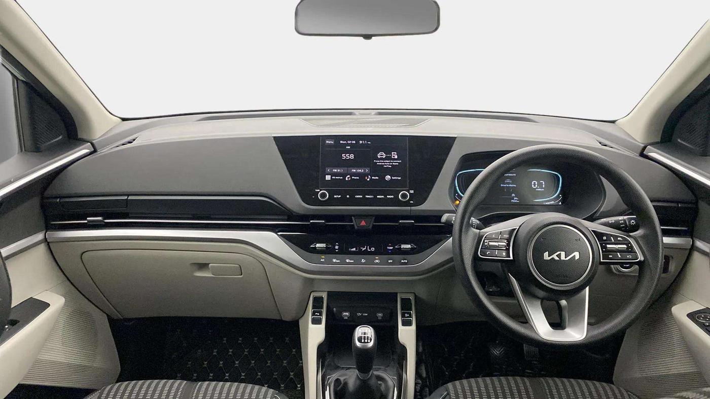 2024 KIA CARENS  PRESTIGE PLUS 1.5 TURBO PETROL IMT 7 STR , Petrol, Manual, 7,516 km, Dashboard