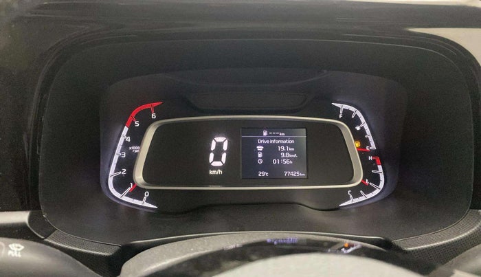 2020 KIA SONET HTX 1.5, Diesel, Manual, 77,406 km, Odometer Image