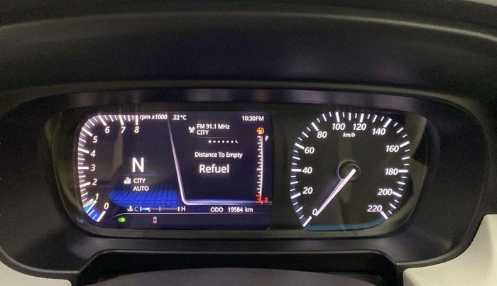 2023 Tata PUNCH CREATIVE AMT 1.2 RTN DUAL TONE, Petrol, Automatic, 19,572 km, Odometer Image