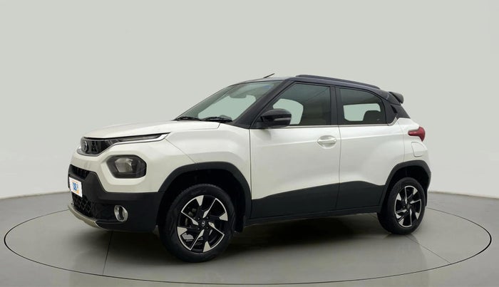 2023 Tata PUNCH CREATIVE AMT 1.2 RTN DUAL TONE, Petrol, Automatic, 19,572 km, Left Front Diagonal