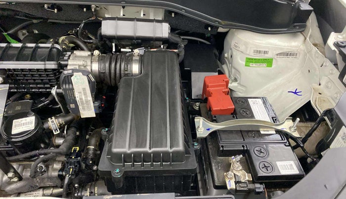 2023 Tata PUNCH CREATIVE AMT 1.2 RTN DUAL TONE, Petrol, Automatic, 19,572 km, Engine View - Left