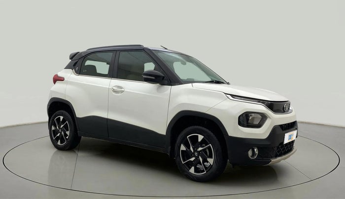 2023 Tata PUNCH CREATIVE AMT 1.2 RTN DUAL TONE, Petrol, Automatic, 19,572 km, Right Front Diagonal