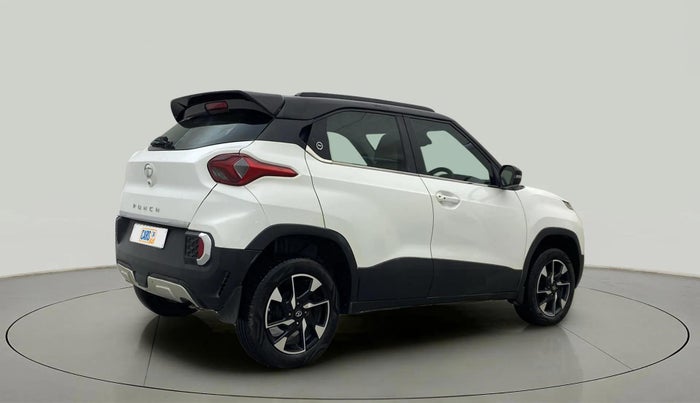 2023 Tata PUNCH CREATIVE AMT 1.2 RTN DUAL TONE, Petrol, Automatic, 19,572 km, Right Back Diagonal