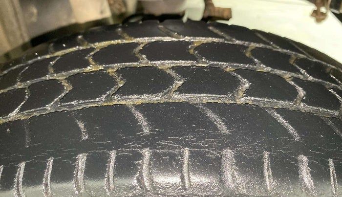 2017 Maruti Alto K10 VXI (O) AMT, Petrol, Automatic, 37,441 km, Left Rear Tyre Tread