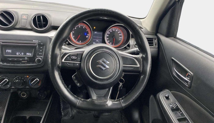 2020 Maruti Swift VXI, Petrol, Manual, 50,461 km, Steering Wheel Close Up