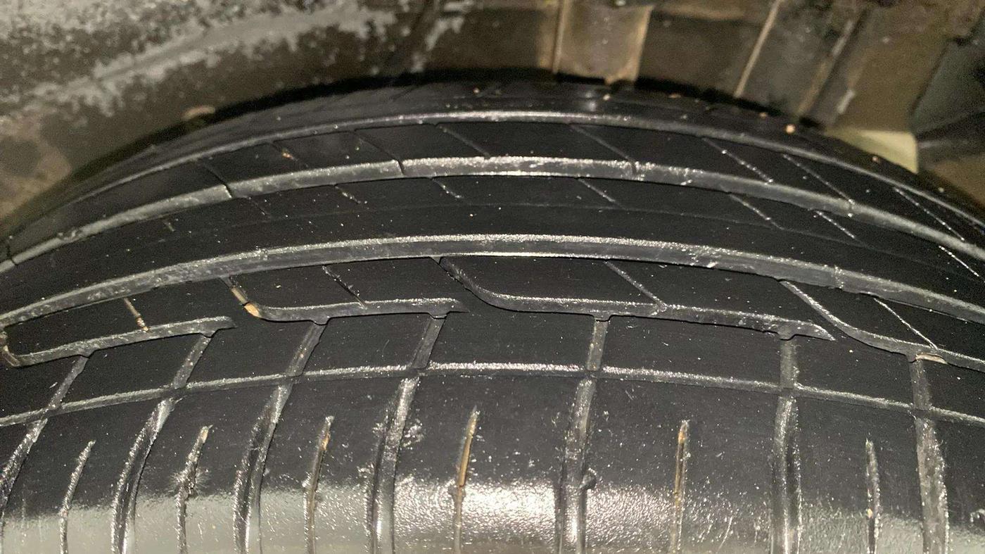 2017 Tata NEXON XT PETROL, Petrol, Manual, 62,767 km, Left Rear Tyre Tread