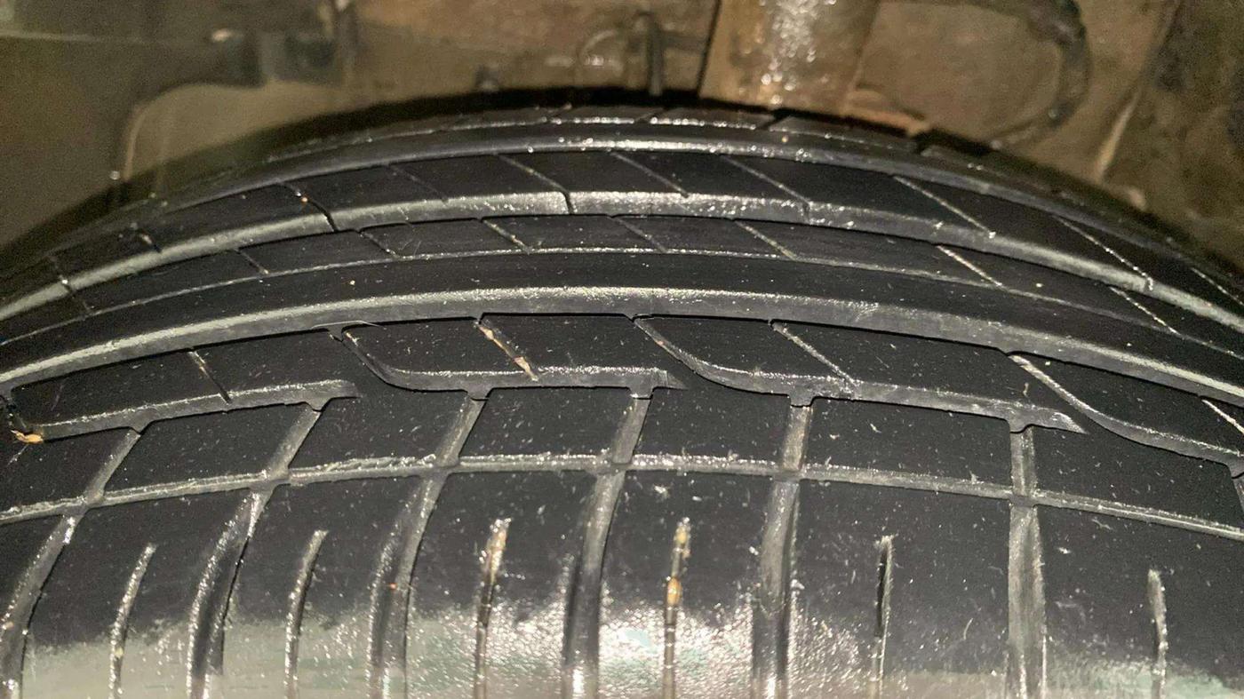 2017 Tata NEXON XT PETROL, Petrol, Manual, 62,767 km, Left Front Tyre Tread