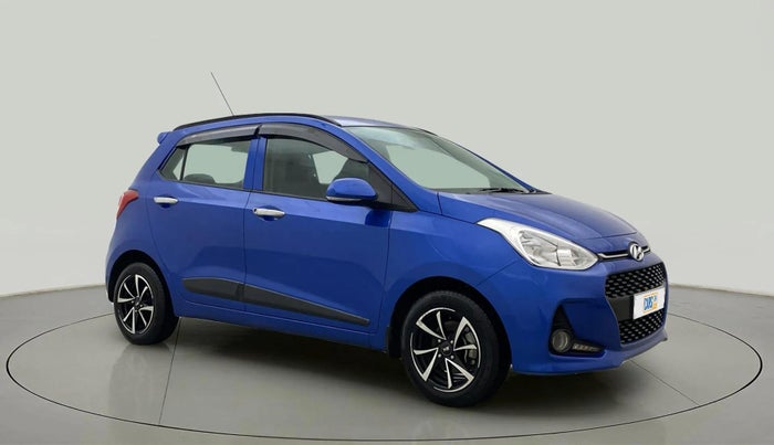 2019 Hyundai Grand i10 SPORTZ 1.2 KAPPA VTVT, Petrol, Manual, 55,039 km, Right Front Diagonal